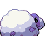 Terrapoff shiny back sprite from Pokémon Monomyth
