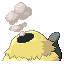 Thatchoof shiny back sprite from Pokémon Monomyth