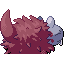 Thistlepig shiny back sprite from Pokémon Monomyth