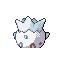 Togepi shiny back sprite from Pokémon Monomyth