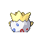 Togepi back sprite from Pokémon Monomyth