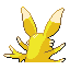 Tonsatuzi back sprite from Pokémon Monomyth