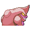 Toxicroak shiny back sprite from Pokémon Monomyth