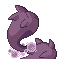 Twinz shiny back sprite from Pokémon Monomyth