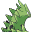 Tyranitar back sprite from Pokémon Monomyth