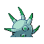 Urchoxi shiny back sprite from Pokémon Monomyth