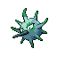Urchoxi shiny front sprite from Pokémon Monomyth