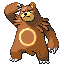 Ursaring front sprite from Pokémon Monomyth