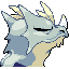 Uvbeard shiny back sprite from Pokémon Monomyth