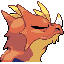 Uvbeard back sprite from Pokémon Monomyth