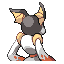 Venggal shiny back sprite from Pokémon Monomyth