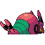Venipede back sprite from Pokémon Monomyth