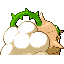 Whiplace back sprite from Pokémon Monomyth