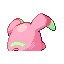 Whismur shiny back sprite from Pokémon Monomyth
