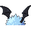 Woobat back sprite from Pokémon Monomyth