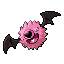 Woobat shiny front sprite from Pokémon Monomyth