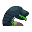 Wriglime shiny back sprite from Pokémon Monomyth