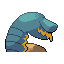 Wriglime back sprite from Pokémon Monomyth