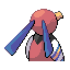 Xatu shiny back sprite from Pokémon Monomyth