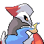Zakurade back sprite from Pokémon Monomyth