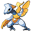 Zakurade shiny front sprite from Pokémon Monomyth