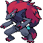 Zoroark front sprite from Pokémon Monomyth
