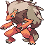 Zoroark shiny front sprite from Pokémon Monomyth