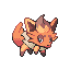 Zorua shiny front sprite from Pokémon Monomyth